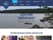 Tablet Screenshot of eraveikot.org